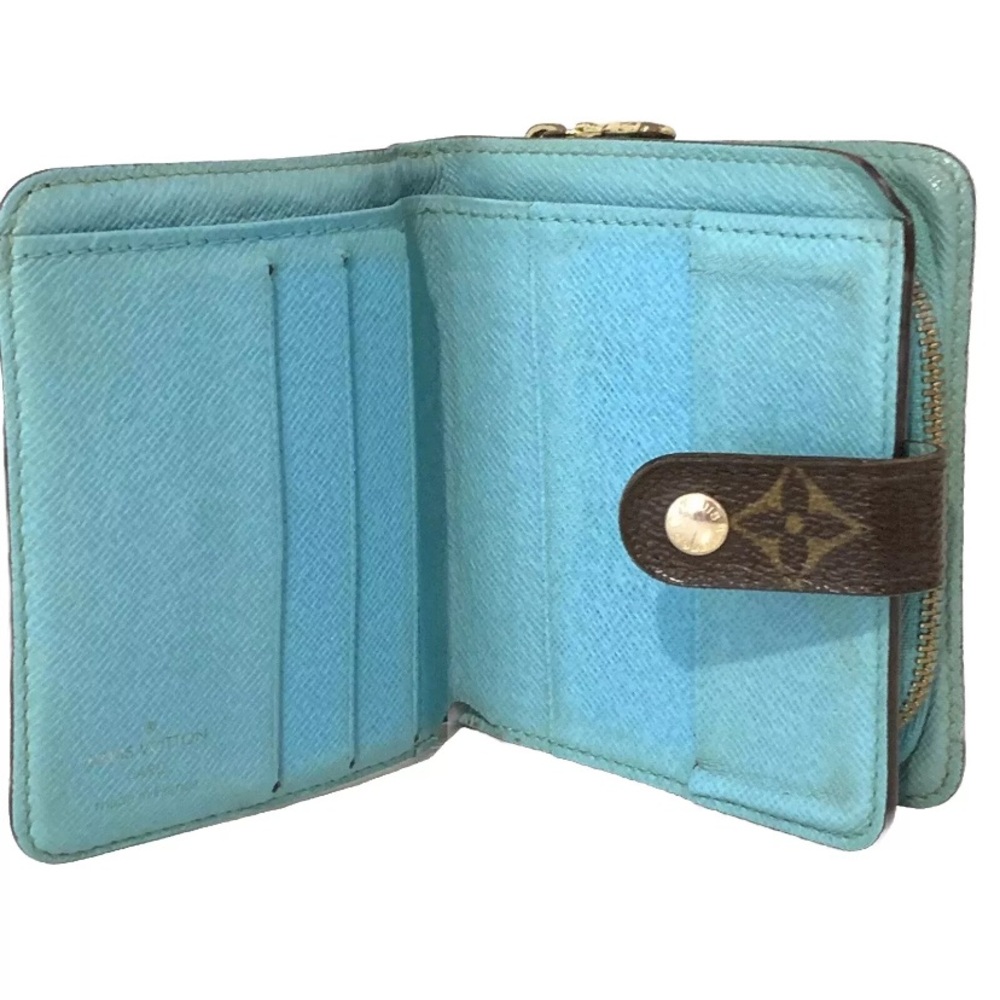 Authentic LOUIS VUITTON Monogram Groom Bellboy Compact Zip Bifold Zippy Wallet. - Picture 6 of 13